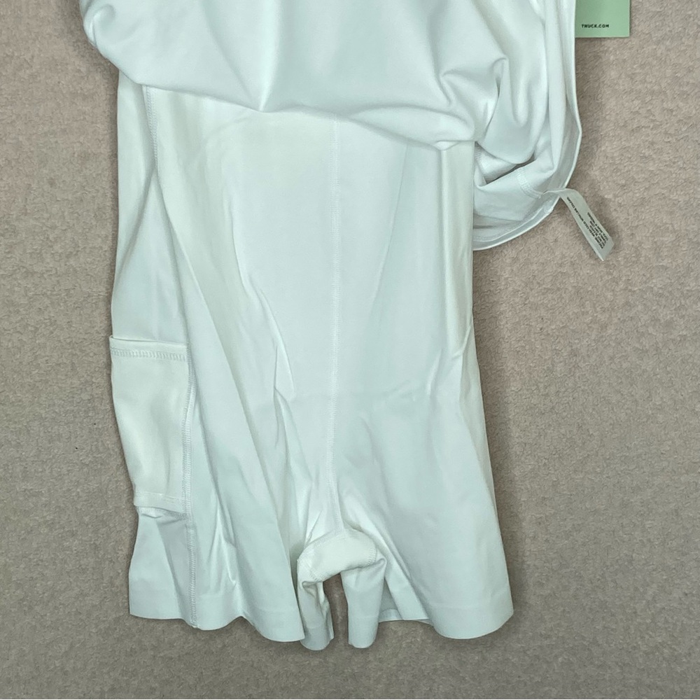 Tuckernuck White Short Sleeve Mini Dress - Picture 10 of 12